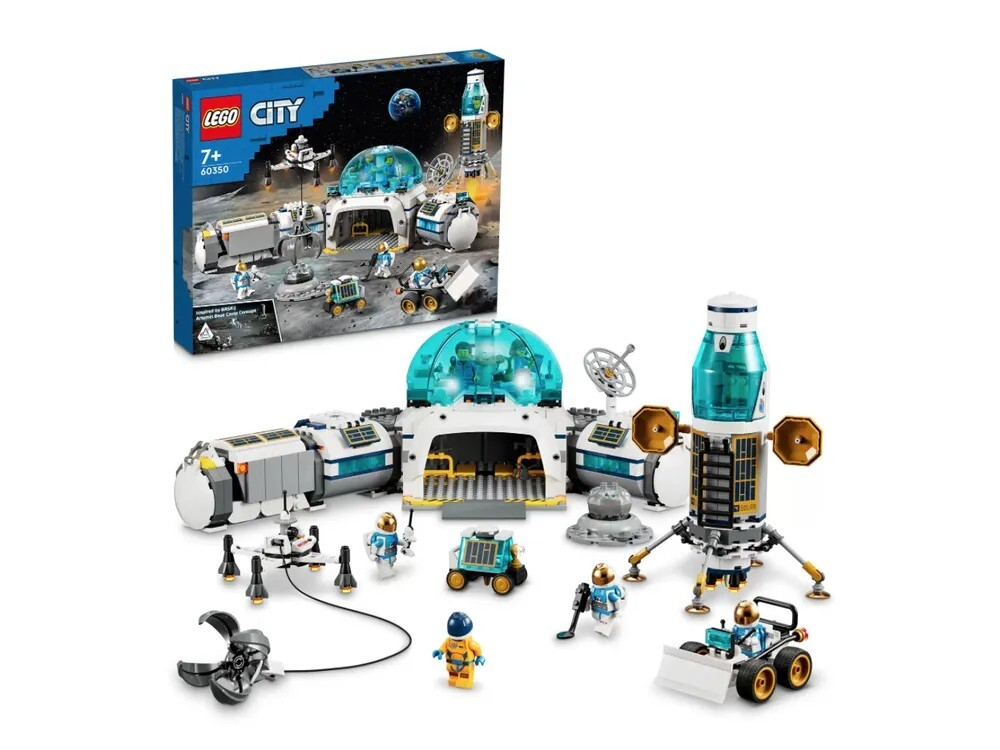 Конструктор LEGO City Space Port Лунная научная база | 60350