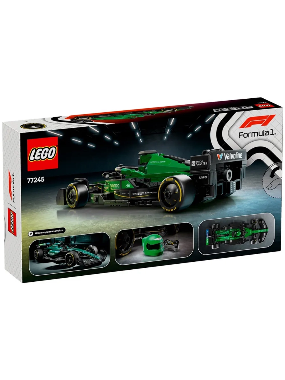 Конструктор LEGO SPEED CHAMPIONS 77245 Formula 1 Aston Martin Aramco AMR24