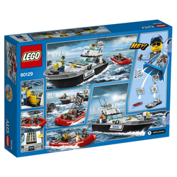 Конструктор LEGO City Police Полицейский патрульный катер | 60129