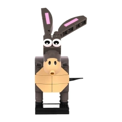 Конструктор Brick Labs Винни-Пух и все-все-все Ослик Иа, AB-1106