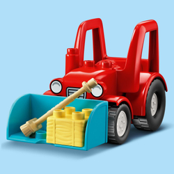 Конструктор LEGO DUPLO Фермерский трактор и животные | 10950