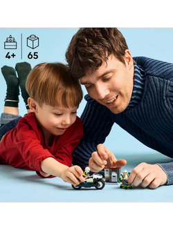 Конструктор LEGO CITY 60455 Полицейский мотоцикл