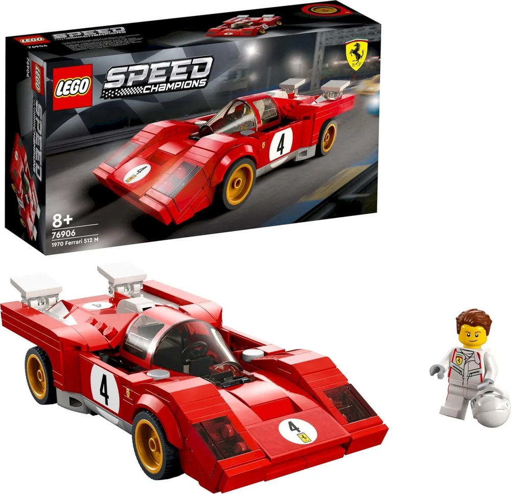 Конструктор LEGO Speed Champions 1970 Ferrari 512 M | 76906
