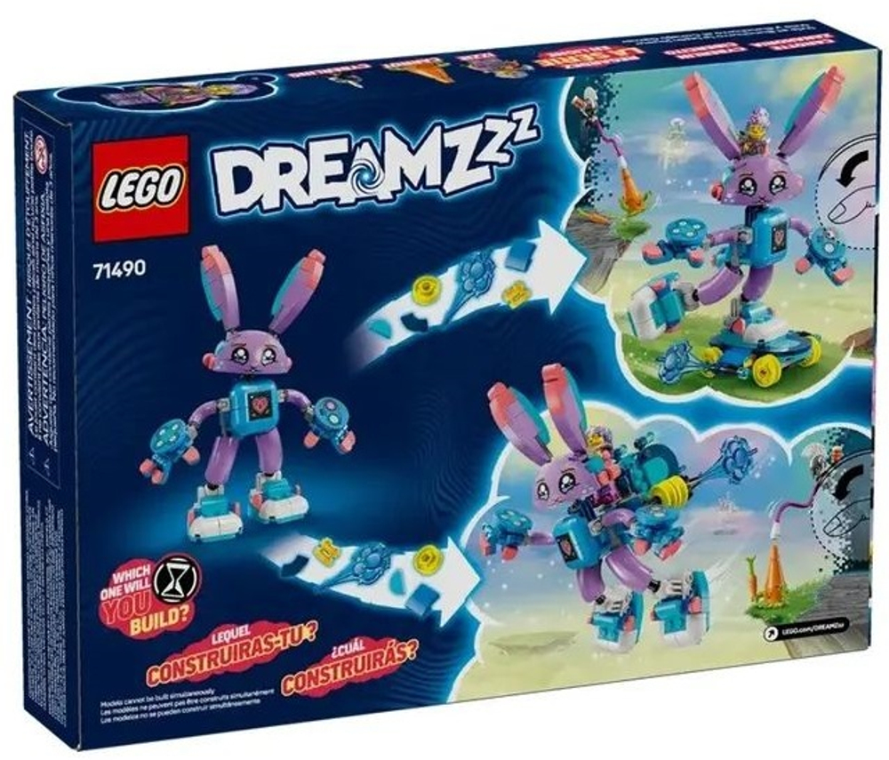 Конструктор LEGO DREAMZzz 71490 Иззи и Банчурро - игровой кролик