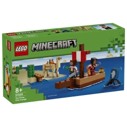 Конструктор LEGO Minecraft Путешествие на пиратском корабле | 21259