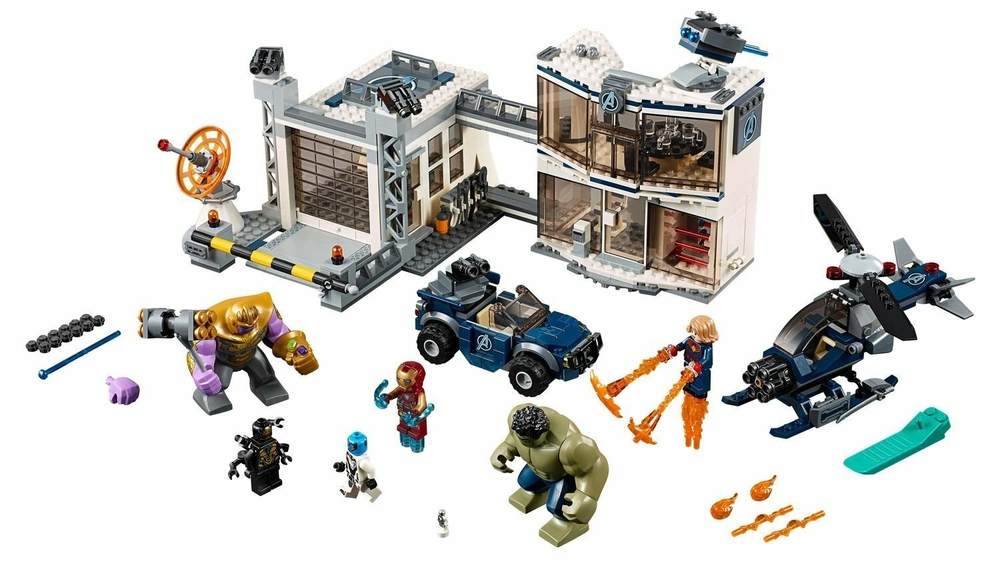 Конструктор LEGO Marvel Super Heroes Битва на базе Мстителей | 76131