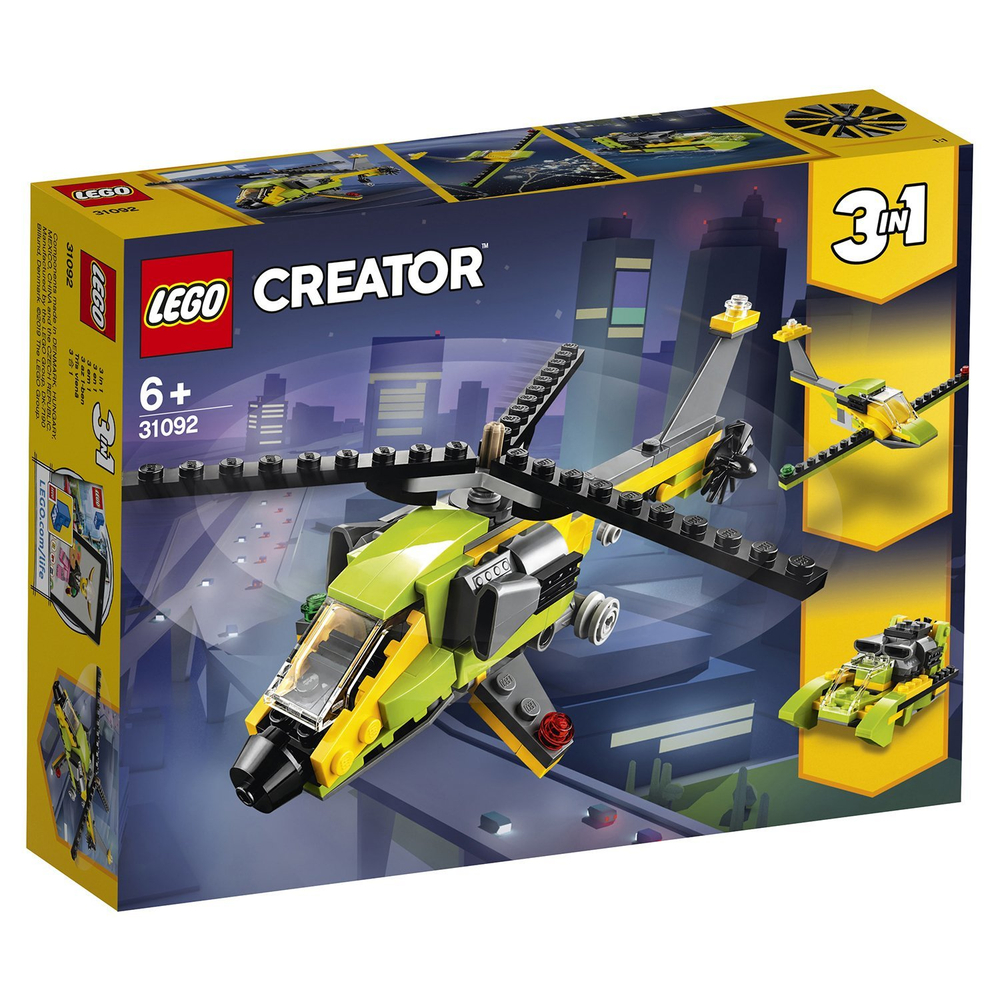 Конструктор LEGO Creator Приключения на вертолёте | 31092