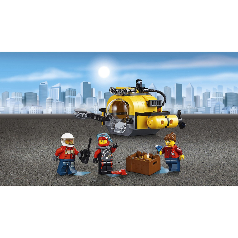 Конструктор LEGO City Deep Sea Explorers Вертолет исследователей моря | 60093