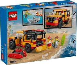 Конструктор LEGO CITY Пляжный спасательный грузовик для спасателей 60453