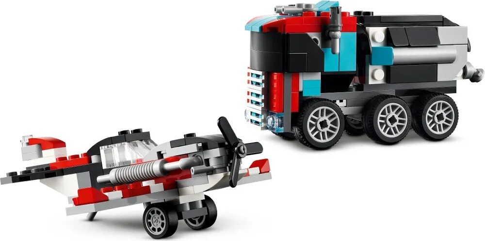 Конструктор LEGO Creator Бортовой грузовик с вертолетом | 31146
