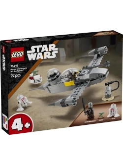Конструктор LEGO Star Wars 75410 Звездный истребитель N-1 Мандо и Грогу