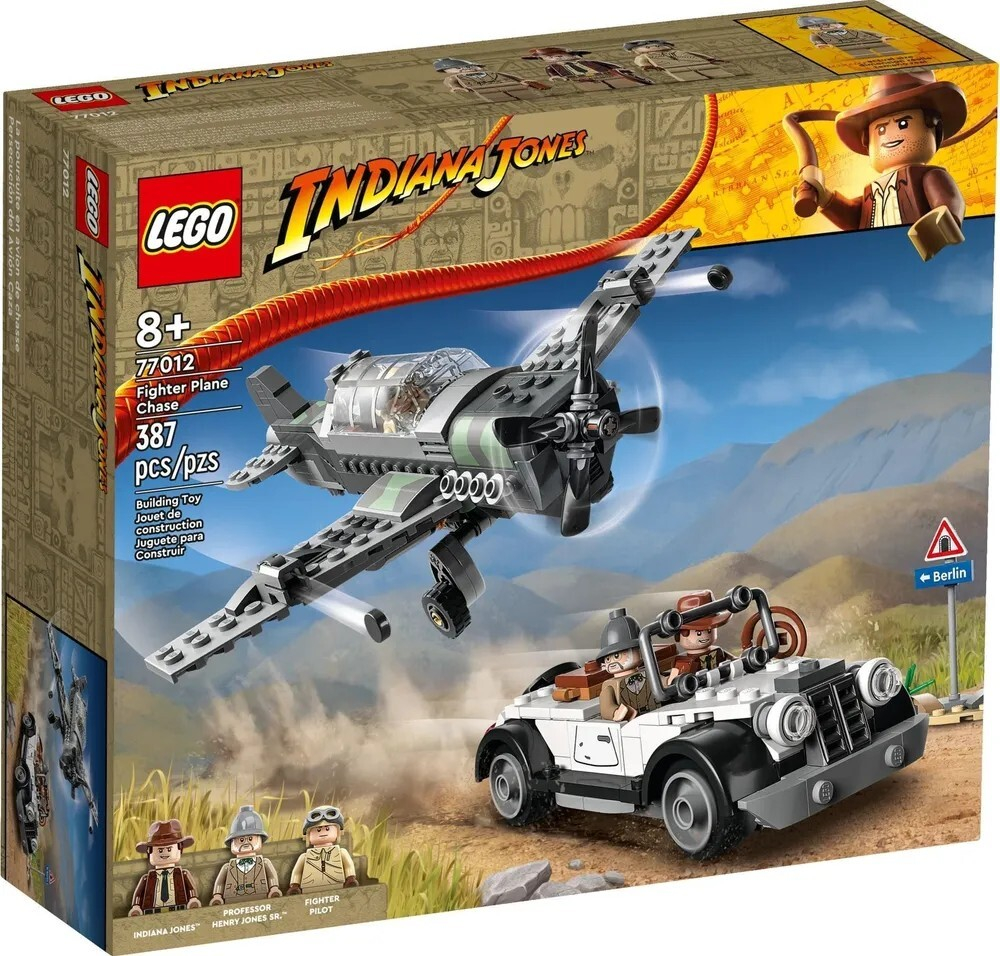 Конструктор LEGO Indiana Jones Погоня на истребителе | 77012