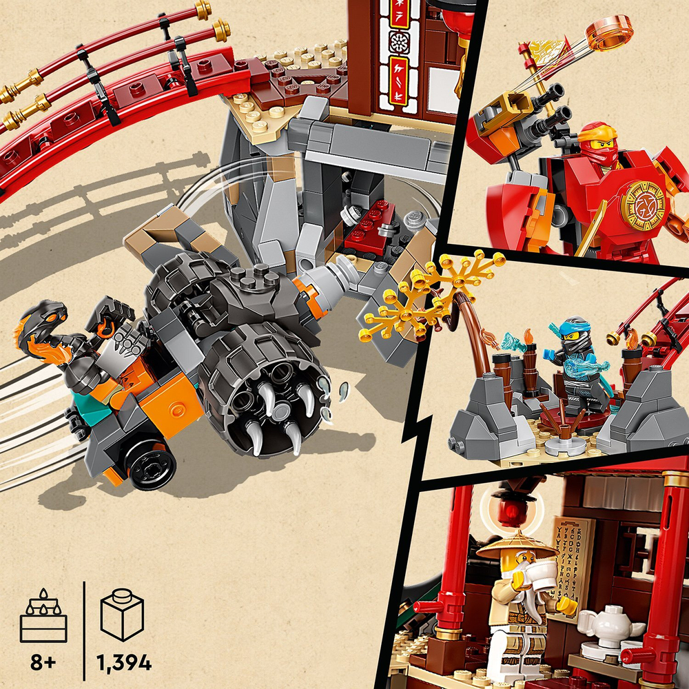 Конструктор LEGO NINJAGO Храм-додзё ниндзя | 71767