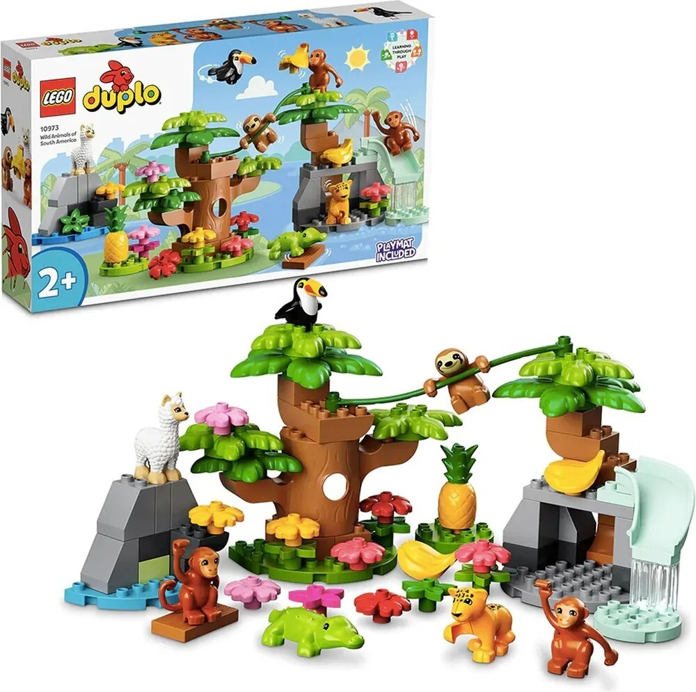 Конструктор LEGO DUPLO Wild Animals of South America | 10973