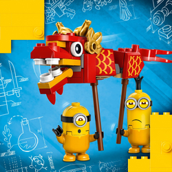 Конструктор LEGO Minions Миньоны: бойцы кунг-фу | 75550