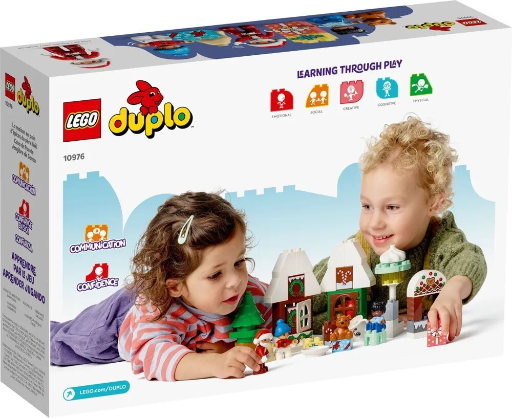 Конструктор LEGO DUPLO Пряничный домик Деда Мороза | 10976