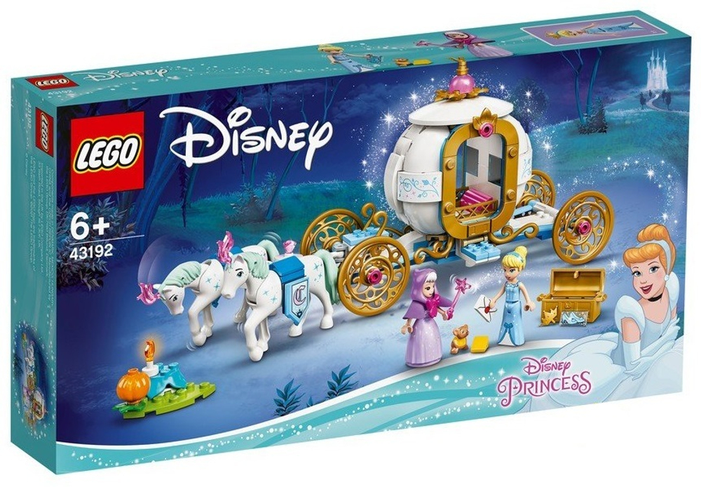 Конструктор LEGO Disney Princess Королевская карета Золушки | 43192