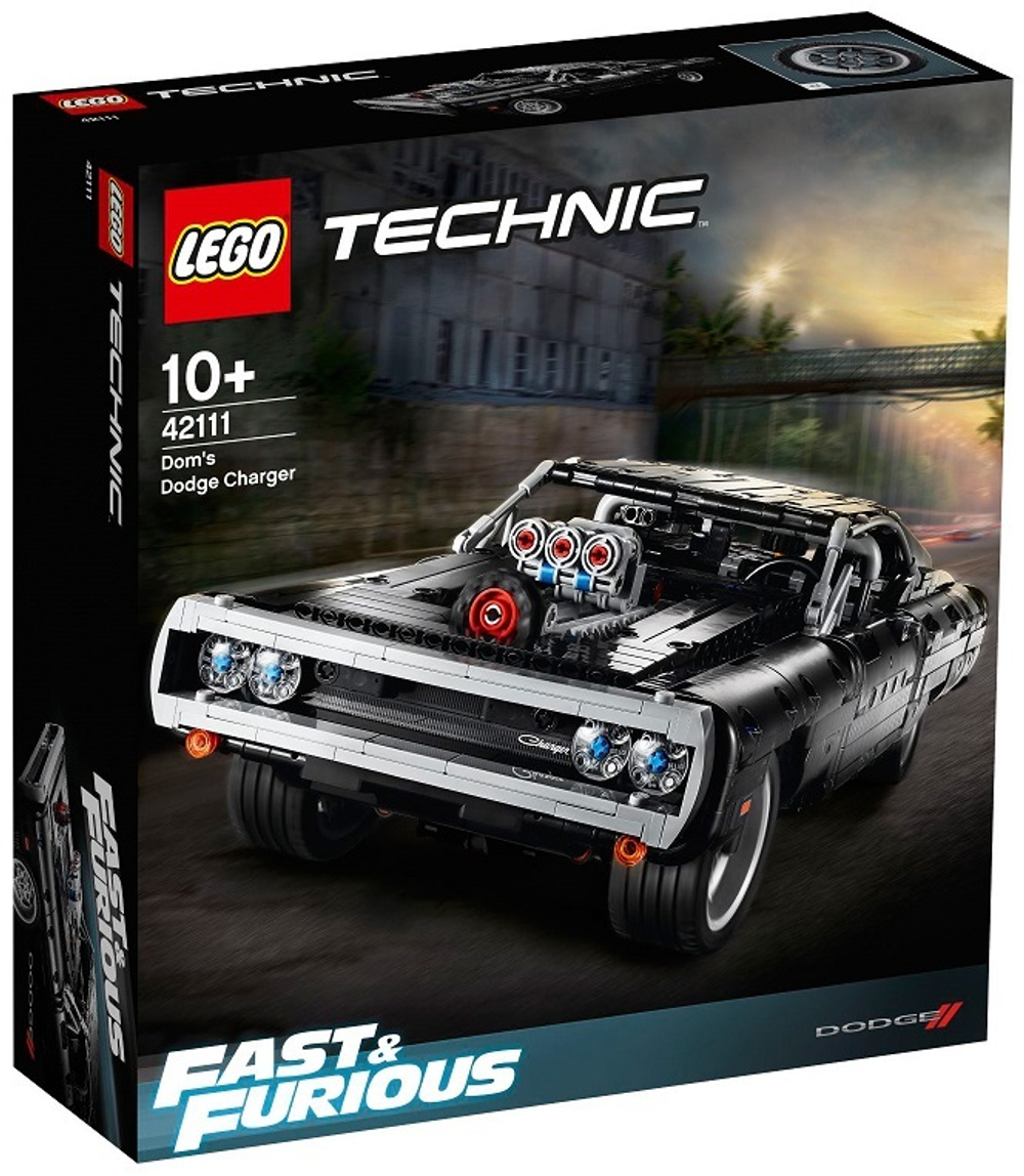 Конструктор LEGO Technic Dodge Charger Доминика Торетто | 42111