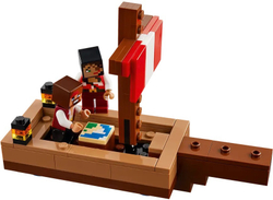 Конструктор LEGO Minecraft Путешествие на пиратском корабле | 21259