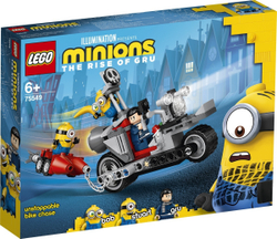 Конструктор LEGO Minions Невероятная погоня на мотоцикле | 75549