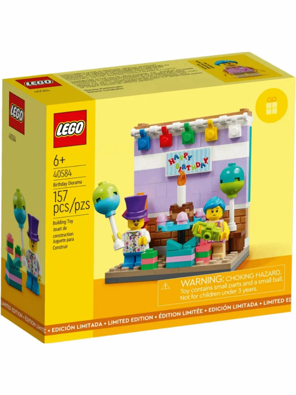 Конструктор LEGO Seasonal 40584 Диорама Дня Рождения