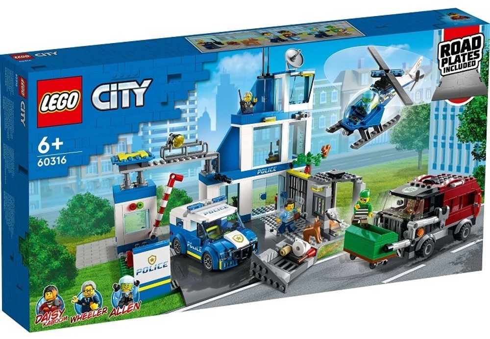 Конструктор LEGO City Police Полицейский участок | 60316