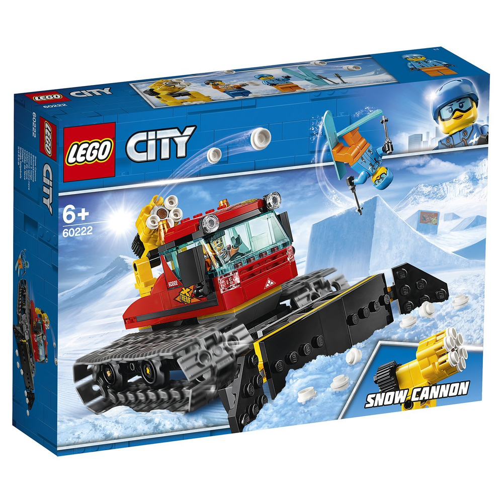 Конструктор LEGO City Great Vehicles Снегоуборочная машина | 60222