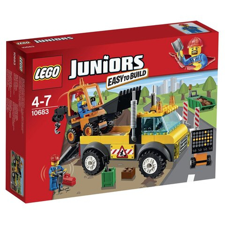 Конструктор LEGO Juniors Дорожные работы | 10683