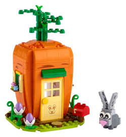 Конструктор LEGO Коллекционные наборы Морковный домик Пасхального кролика | 40449