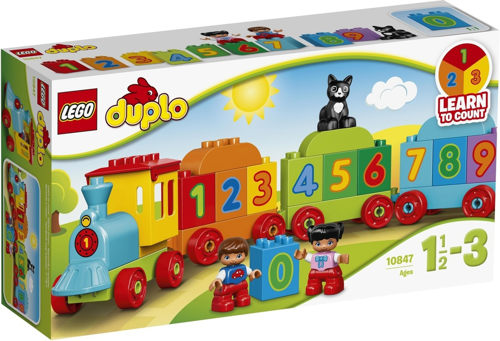 Конструктор LEGO DUPLO Поезд Считай и играй | 10847