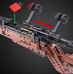 Конструктор Снайперская винтовка — Mauser 98K | 14002