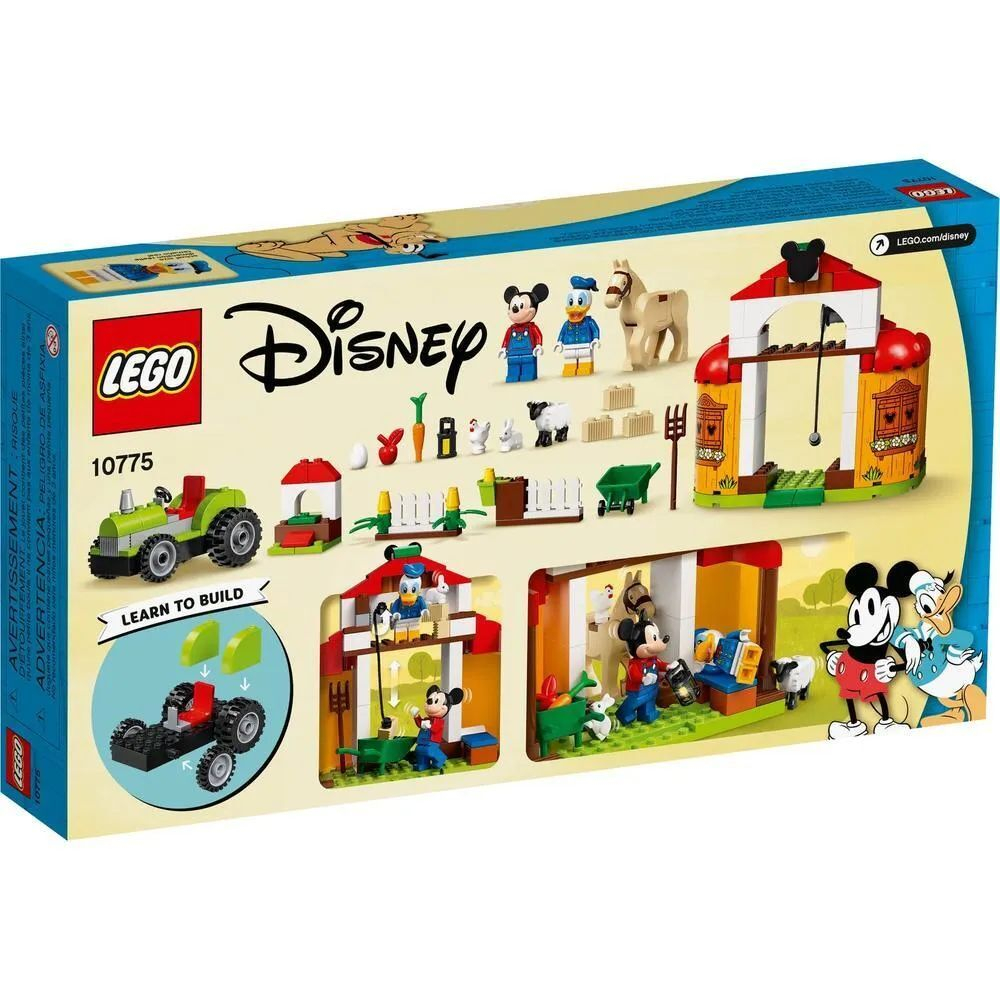 Конструктор LEGO Mickey and Friends Ферма Микки и Дональда | 10775