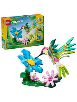 Конструктор LEGO Creator 31384 Дикие животные: красочные колибри 3в1