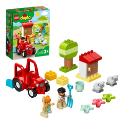 Конструктор LEGO DUPLO Фермерский трактор и животные | 10950