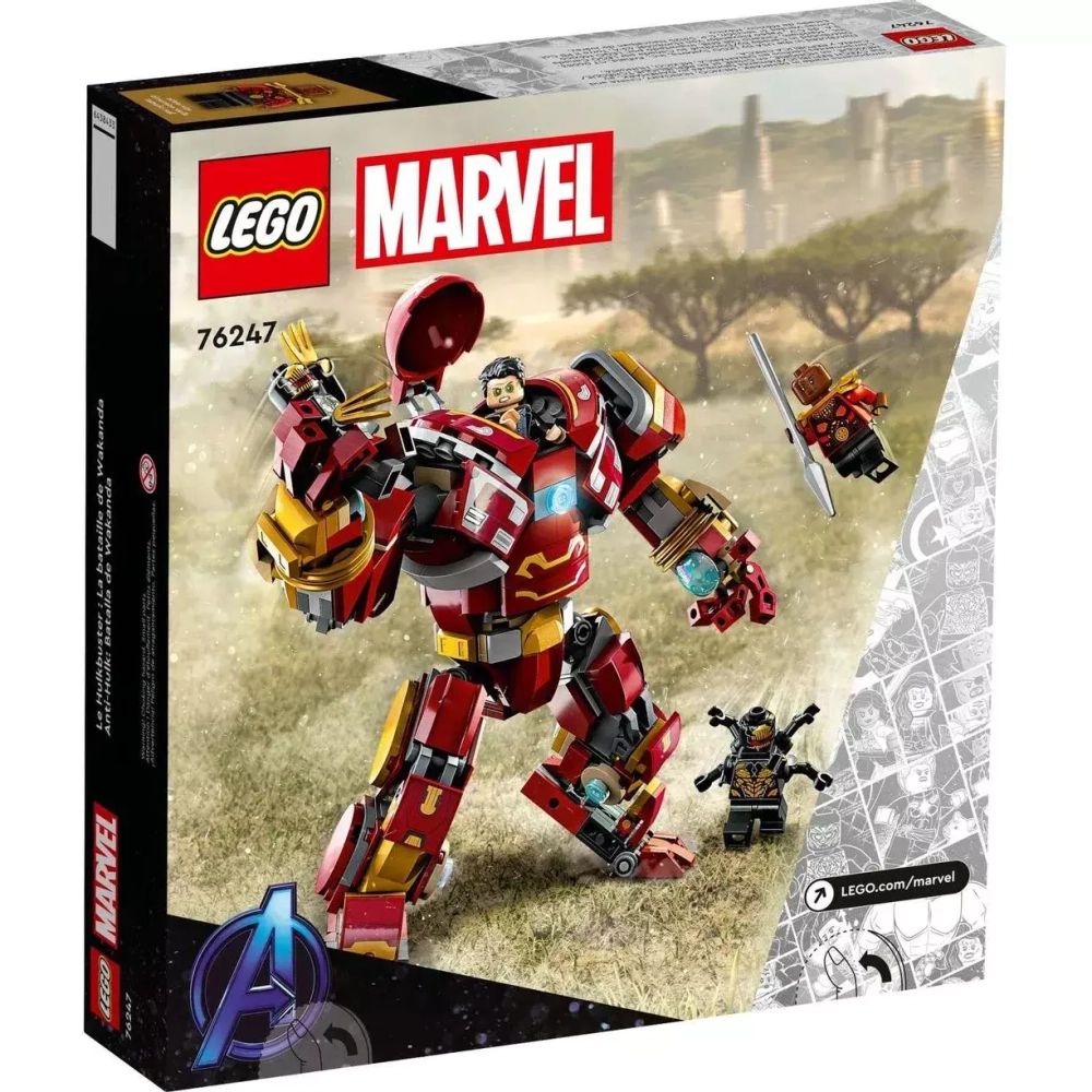Конструктор LEGO Super Heroes Халкбастер: Битва за Ваканду | 76247