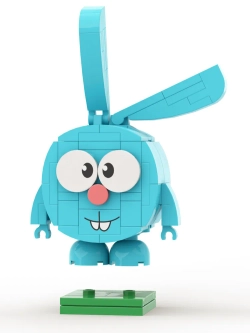 Конструктор Brick Labs Смешарики: Крош на авто, AB-1506