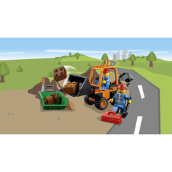 Конструктор LEGO Juniors Дорожные работы | 10683