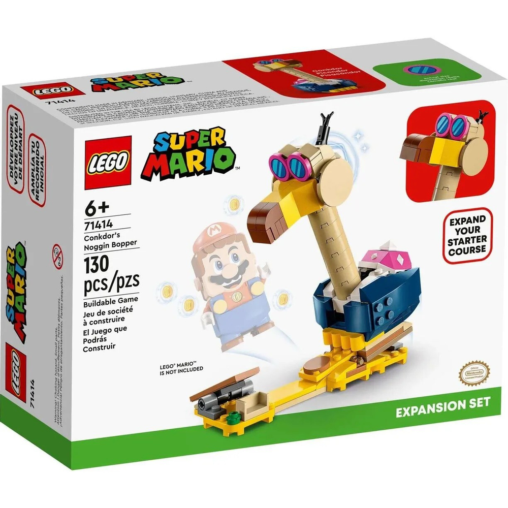 Конструктор LEGO Super Mario Набор-дополнение Конкдор Ноггин Боппер | 71414