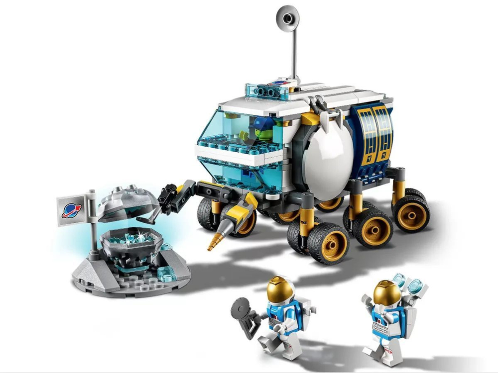 Конструктор LEGO City Space Port Луноход | 60348