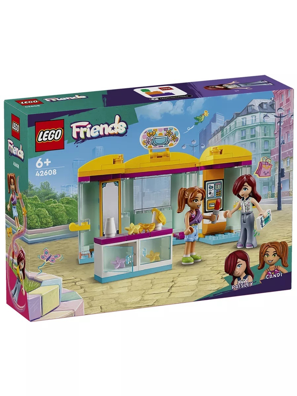 Конструтор LEGO Friends 42608 Небольшой магазин аксессуаров