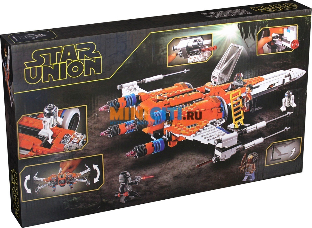 Конструктор Poe Dameron's X-wing Fighter | 75273, 60019