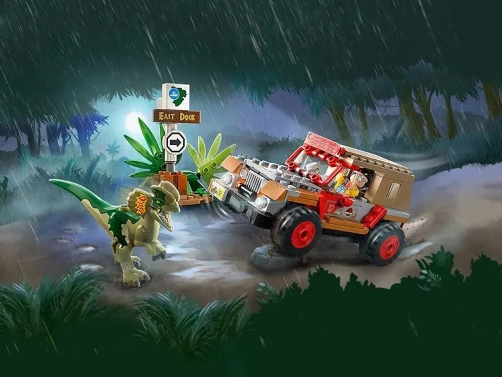 Конструктор LEGO Jurassic World Засада Дилофозавра | 76958