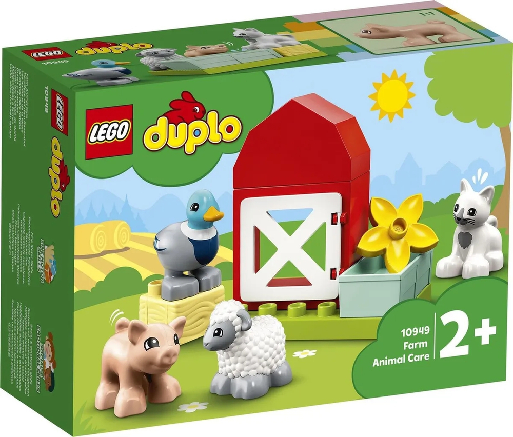 Конструктор LEGO DUPLO Town Уход за животными на ферме | 10949