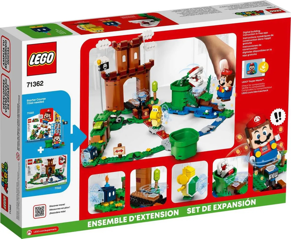 Конструктор LEGO Super Mario Охраняемая крепость | 71362
