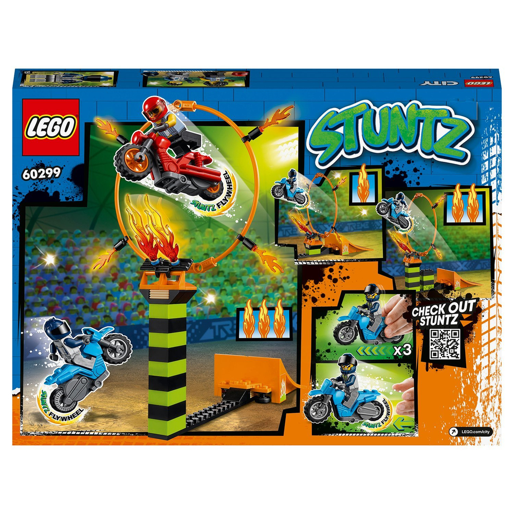 Конструктор LEGO City Stunt Состязание трюков | 60299