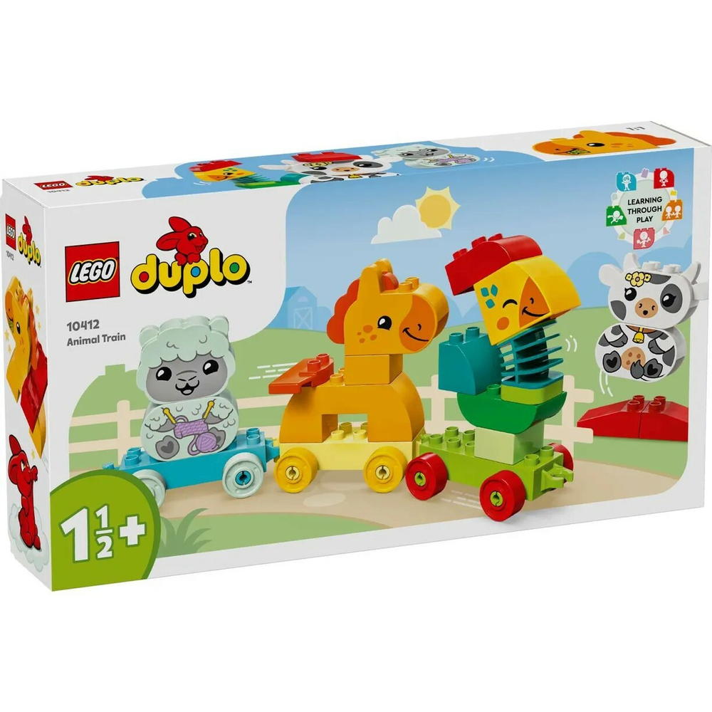 Конструктор LEGO DUPLO Поезд с животными | 10412