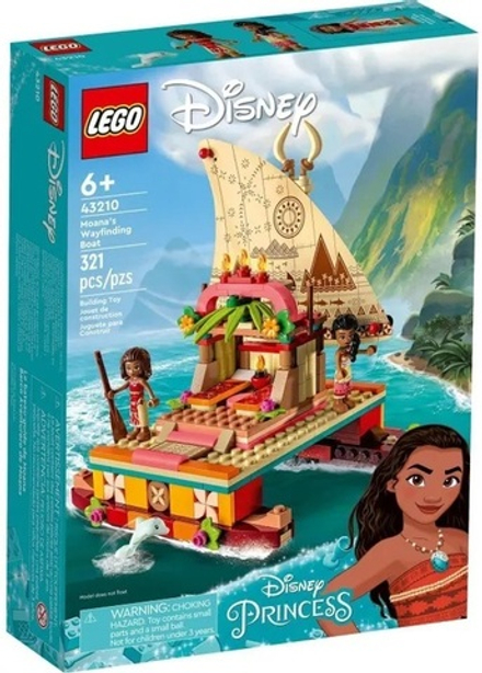 Конструктор LEGO Disney Princess Путеводная лодка Моаны | 43210
