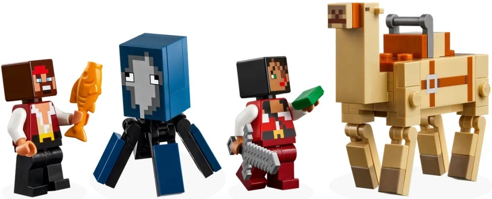 Конструктор LEGO Minecraft Путешествие на пиратском корабле | 21259
