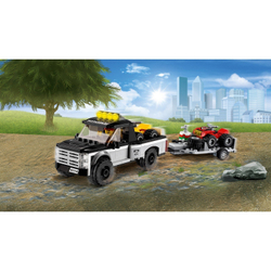 Конструктор LEGO City Great Vehicles Гоночная команда | 60148