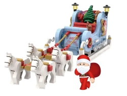 Конструктор Brick Labs Сани Деда Мороза, AB-1214